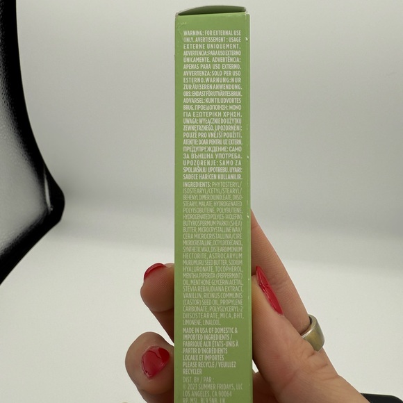 Summer Fridays Lip Butter Balm Sweet Mint - Picture 3 of 4